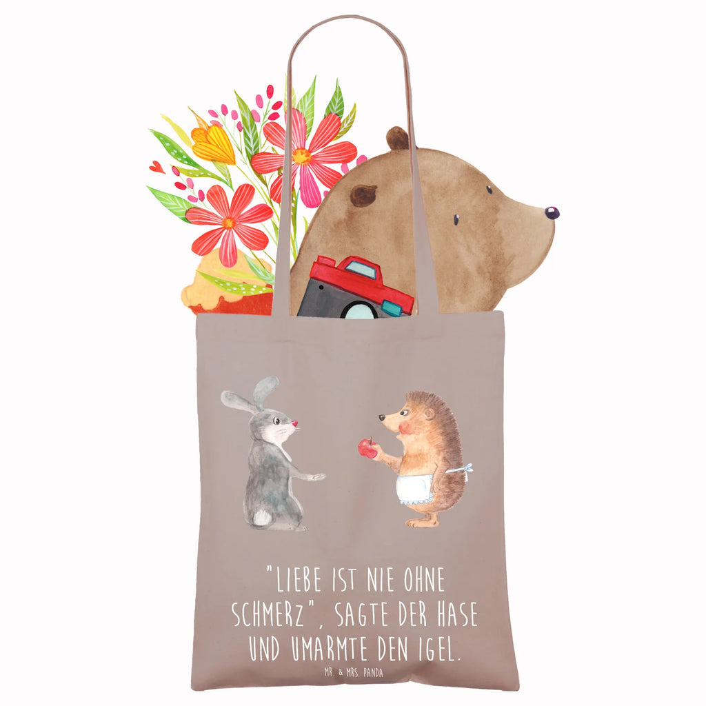 Tote bag Hare Hedgehog