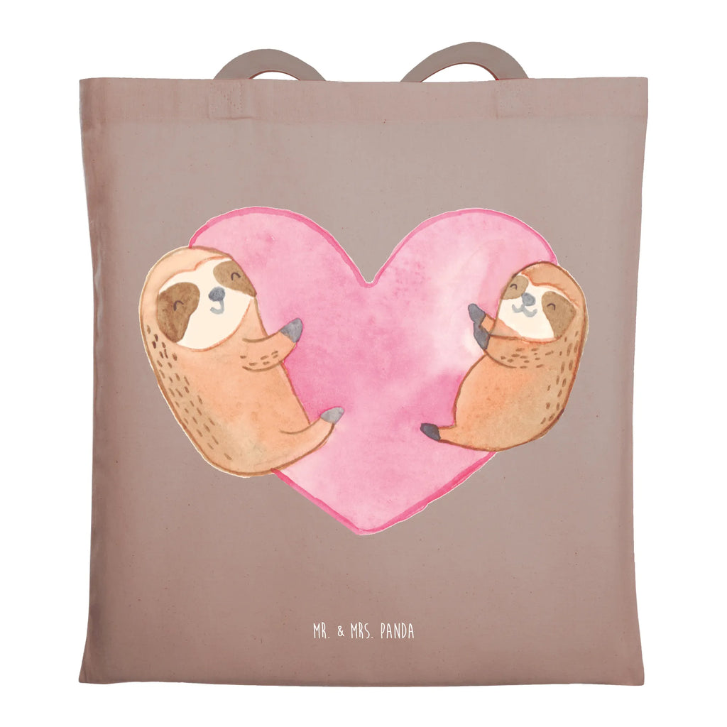 Tragetasche Faultiere Herz