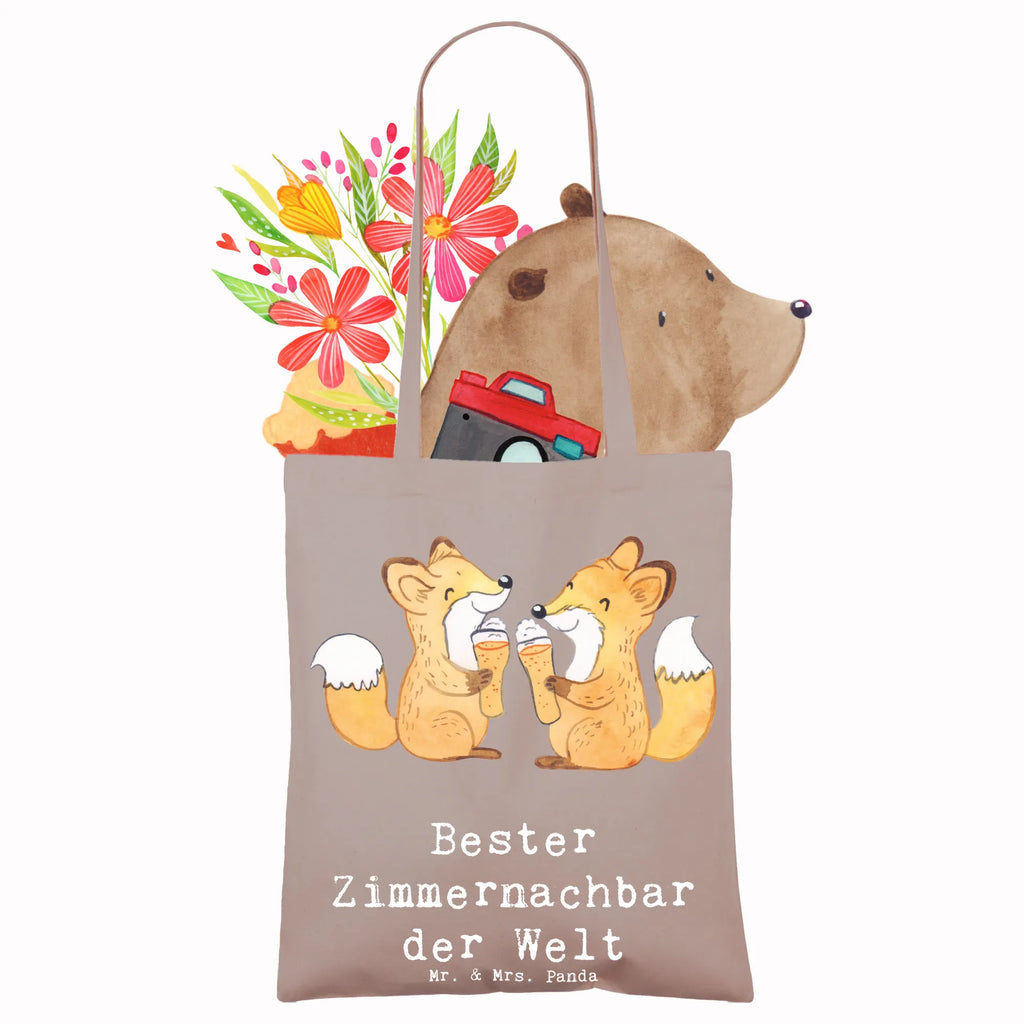 Tote bag Fox Best roommate in the world pouch, shopping bag, shopper, cloth bag, cotton bag, Carrier bag, jute bag, bag, shoulder bag, for, thank you, gift, giving, birthday, birthday present, gift idea, souvenir, make you happy, gift tip, Roommate, room, hospital, dormitory, patient, colleague, student dormitory, flat share, roommates, neighbor