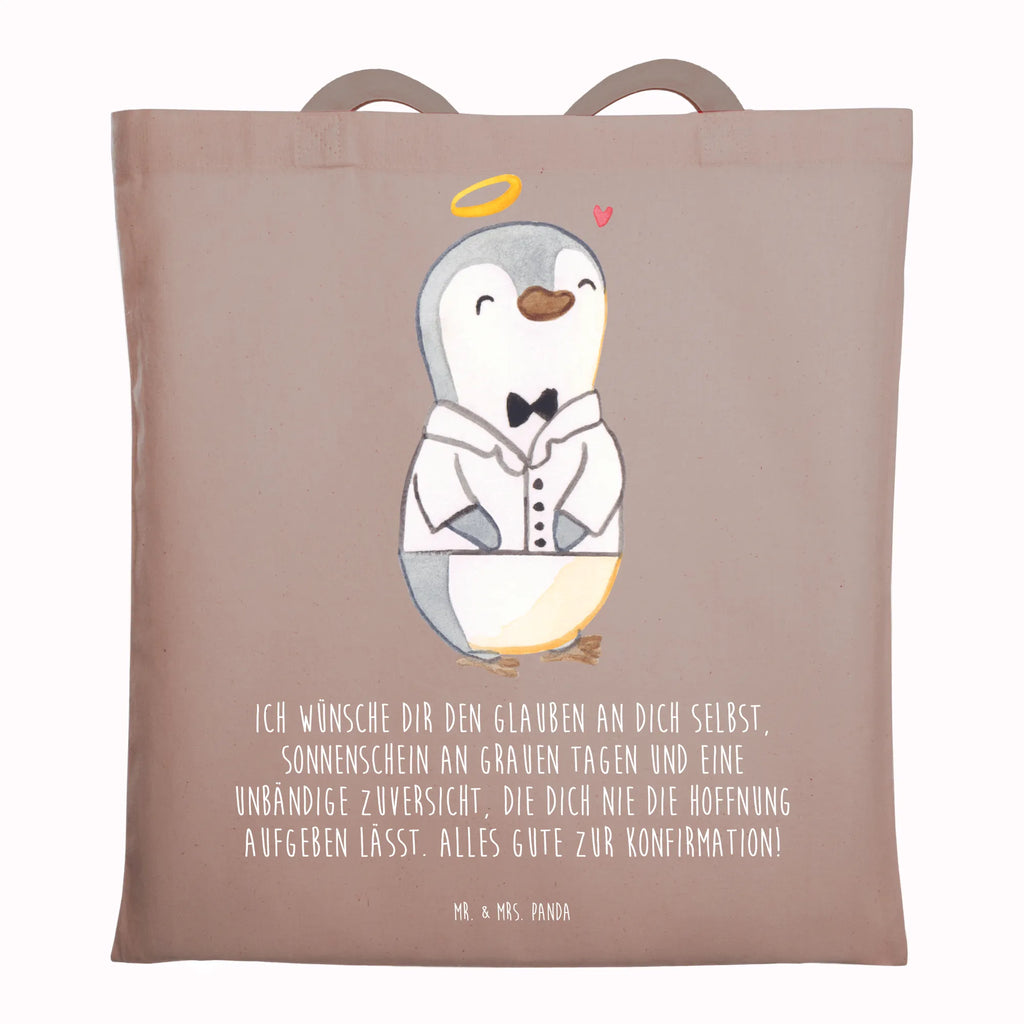 Tote bag penguin Confirmation shirt cloth bag, cotton bag, pouch, shopper, Carrier bag, jute bag, shopping bag, bag, shoulder bag, Confirmation, communion, youth consecration, confirmation gift, sunshine, hope, confidence, trust