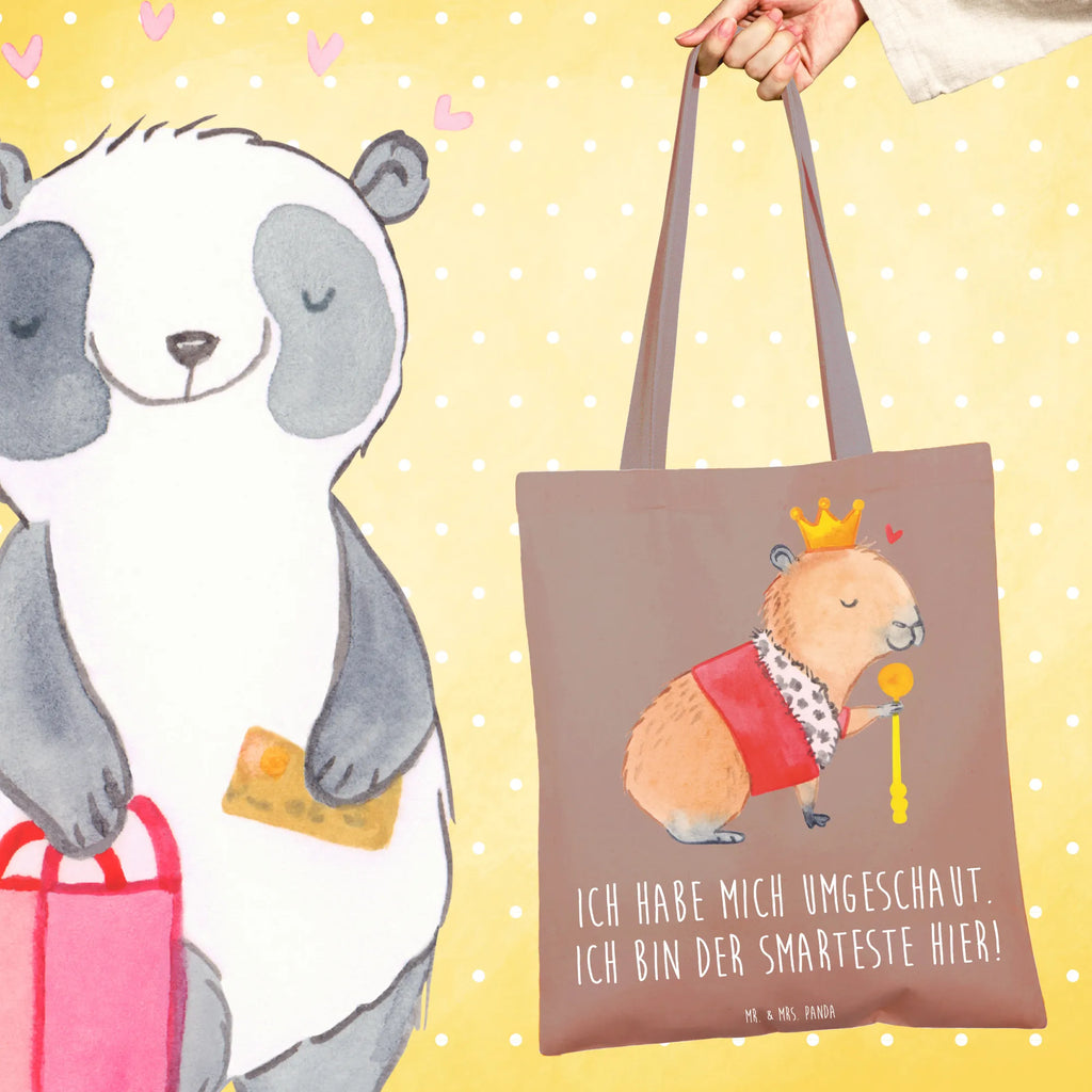 Tote bag Capybara King shoulder bag, bag, pouch, shopping bag, cotton bag, jute bag, Carrier bag, cloth bag, shopper, small animals, cute, funny, cute animal motives, hand drawn, small world, funny sayings, good mood, happy, gifts, gift ideas, special gifts, animal lover, card