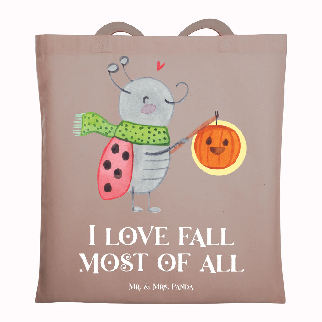 Tote bag Smörle Lantern Shopper, Tragetasche, Einkaufstüte, Jutetasche, Schultertasche, Stofftasche, Laptoptasche, Beutel, Strandtasche, Beuteltasche, Jutebeutel, Badetasche, Einkaufstasche, Umhängetasche, Stoffbeutel, Tasche, Halloween, Deko, Martinssingen, Dekoration, Geschenke, Schenken, Marienkäfer, Laterne, Herbst