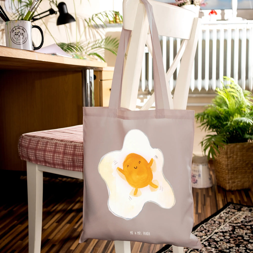 Tote bag Fried egg egg
