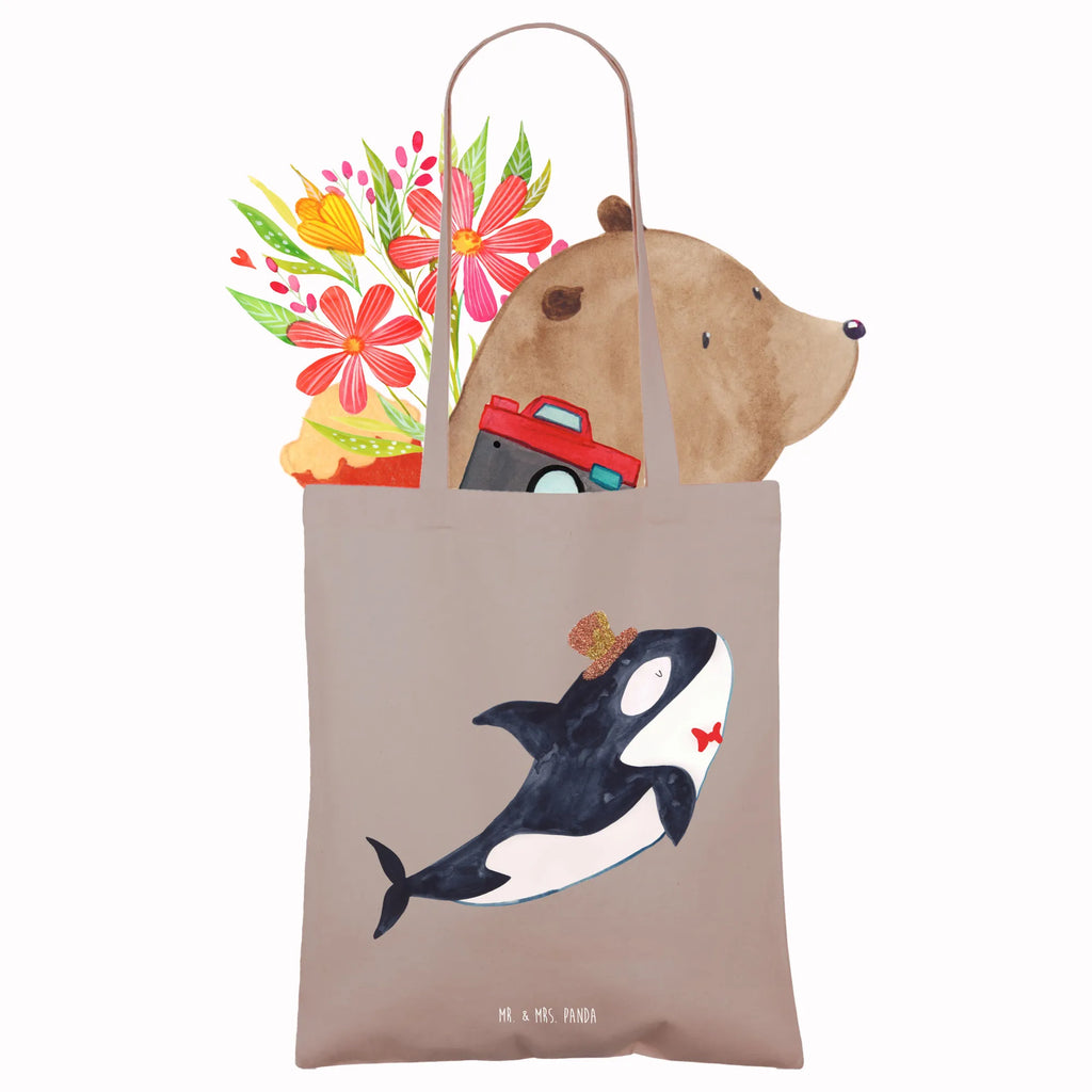 Tote bag orca cylinder Beutel, Jutebeutel, Shopper, Umhängetasche, Laptoptasche, Strandtasche, Stoffbeutel, Schultertasche, Tasche, Badetasche, Jutetasche, Einkaufstüte, Beuteltasche, Einkaufstasche, Tragetasche, Stofftasche, Meerestiere, Meer, Urlaub, Konfetti, Glitzer, Geburtstag, Glückwunsch, Fest, Feier, Narwal, Glitter, Orca, Fete