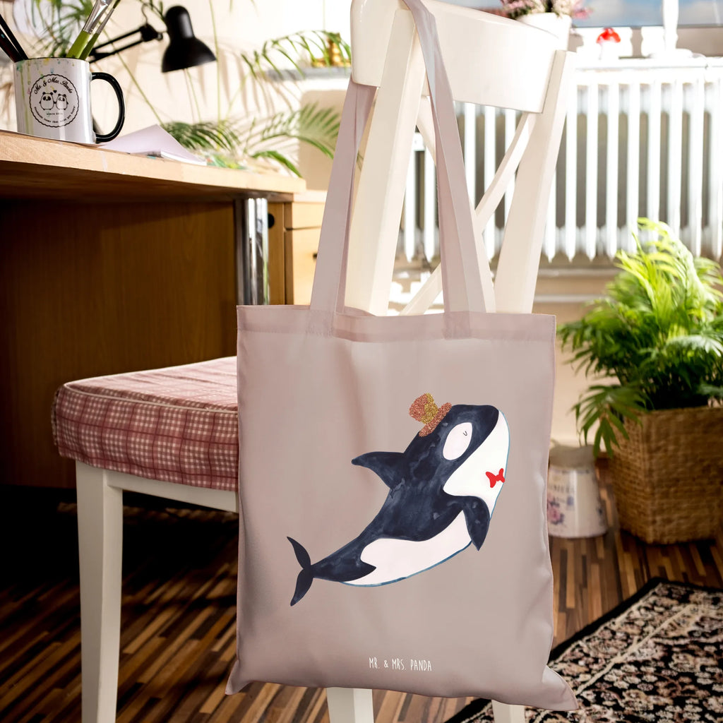 Tote bag orca cylinder Beutel, Jutebeutel, Shopper, Umhängetasche, Laptoptasche, Strandtasche, Stoffbeutel, Schultertasche, Tasche, Badetasche, Jutetasche, Einkaufstüte, Beuteltasche, Einkaufstasche, Tragetasche, Stofftasche, Meerestiere, Meer, Urlaub, Konfetti, Glitzer, Geburtstag, Glückwunsch, Fest, Feier, Narwal, Glitter, Orca, Fete