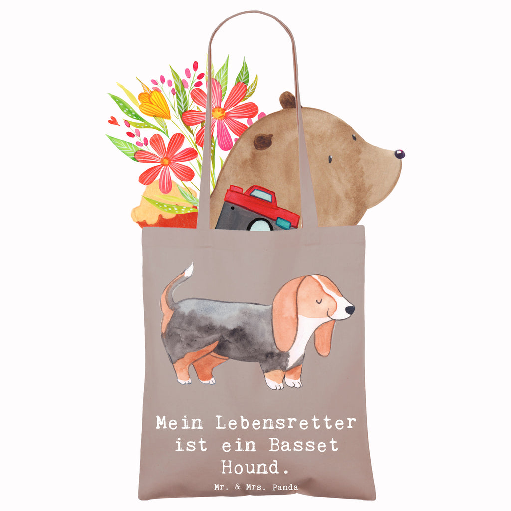 Tote bag Basset Hound Lifesaver Beutel, Einkaufstasche, Stofftasche, Umhängetasche, Badetasche, Tasche, Strandtasche, Schultertasche, Beuteltasche, Laptoptasche, Einkaufstüte, Shopper, Tragetasche, Jutetasche, Jutebeutel, Stoffbeutel, Hund, Hunderasse, Rassehund, Hundebesitzer, Geschenk, Tierfreund, Schenken, Welpe, Basset, Basset Hound