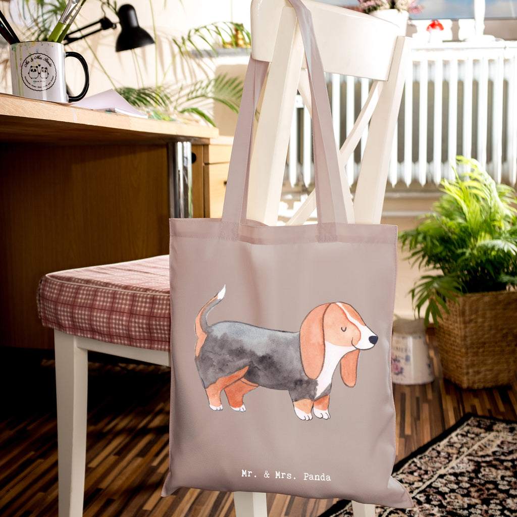 Tote bag Basset Hound Lifesaver Beutel, Einkaufstasche, Stofftasche, Umhängetasche, Badetasche, Tasche, Strandtasche, Schultertasche, Beuteltasche, Laptoptasche, Einkaufstüte, Shopper, Tragetasche, Jutetasche, Jutebeutel, Stoffbeutel, Hund, Hunderasse, Rassehund, Hundebesitzer, Geschenk, Tierfreund, Schenken, Welpe, Basset, Basset Hound