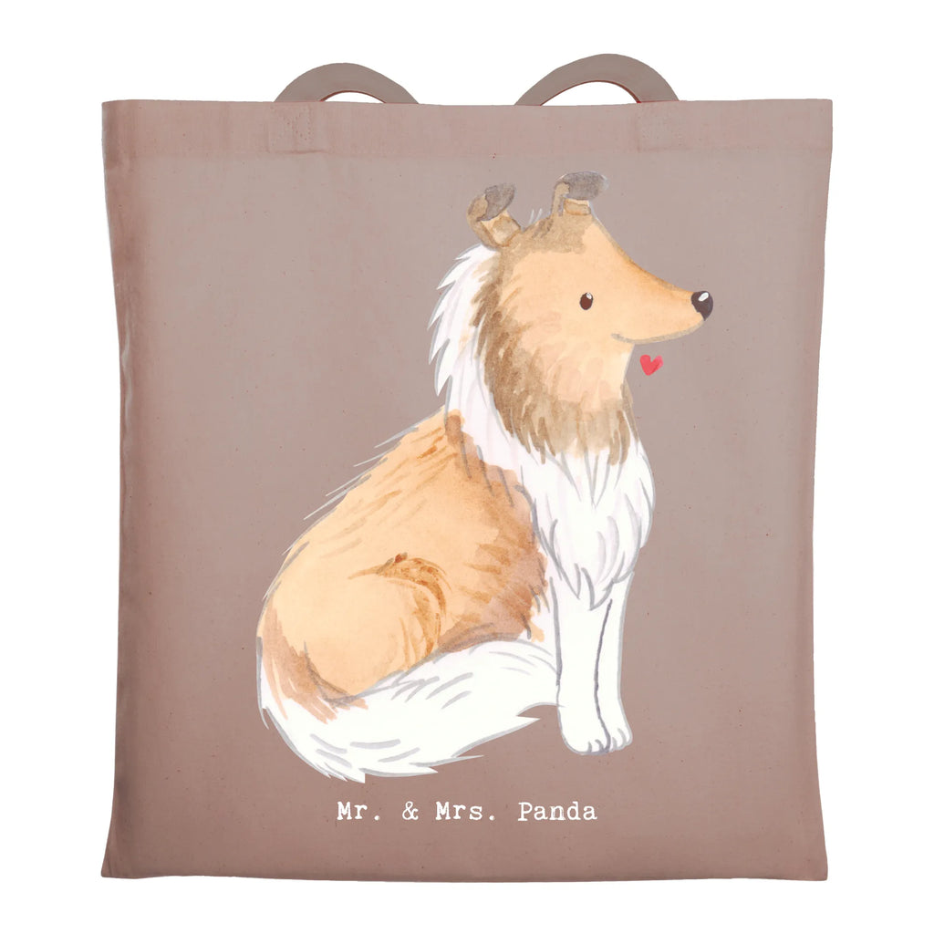 Tote bag Long-haired Collie Moment Stoffbeutel, Tasche, Laptoptasche, Einkaufstüte, Jutetasche, Schultertasche, Umhängetasche, Strandtasche, Einkaufstasche, Shopper, Tragetasche, Beutel, Stofftasche, Jutebeutel, Beuteltasche, Badetasche, Hund, Hunderasse, Rassehund, Hundebesitzer, Geschenk, Tierfreund, Schenken, Welpe, Langhaar Collie, britischer Hütehund