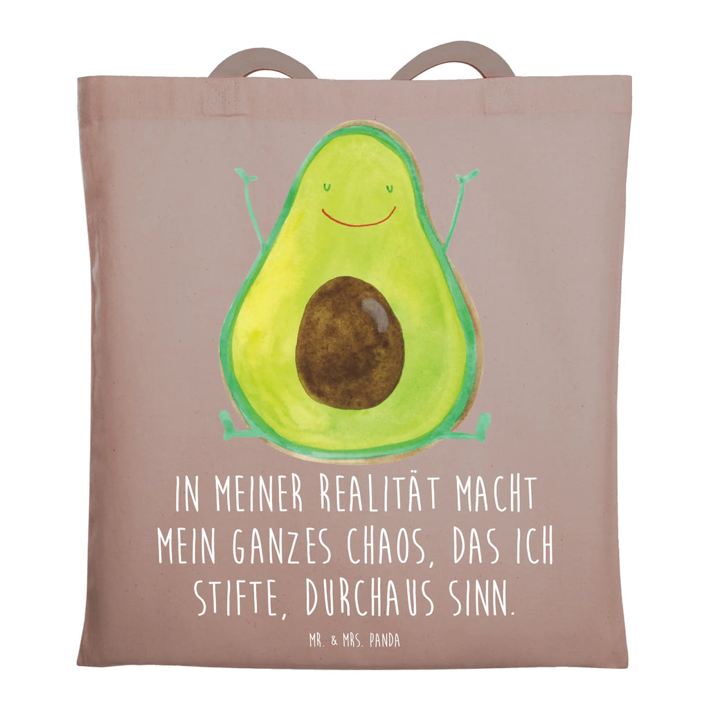 Tragetasche Avocado Happy Tragetasche, Jutetasche, Beuteltasche, Laptoptasche, Einkaufstasche, Stofftasche, Tasche, Shopper, Umhängetasche, Badetasche, Jutebeutel, Einkaufstüte, Beutel, Strandtasche, Stoffbeutel, Schultertasche, Avocado, Veggie, Vegan, Gesund, Chaos