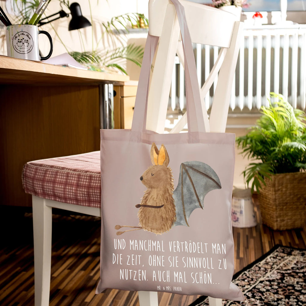 Torba Nietoperz siedzenie Motywy zwierzęce, dobra energia, zabawne powiedzonka, zwierzęta