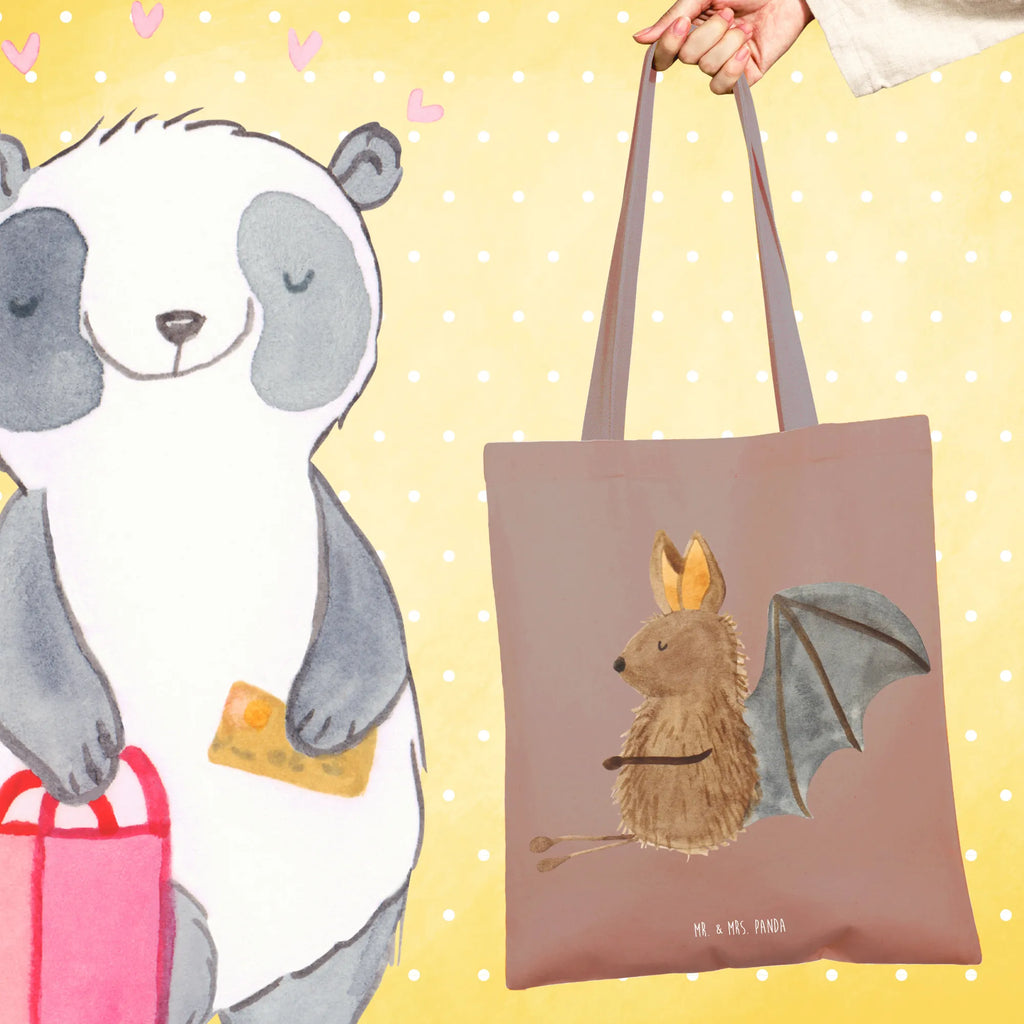 Torba Nietoperz siedzenie Motywy zwierzęce, dobra energia, zabawne powiedzonka, zwierzęta