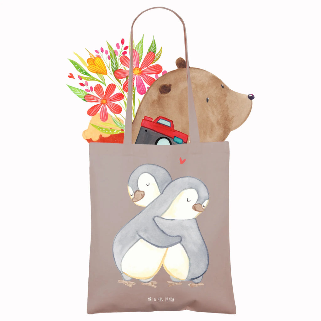 Tote bag penguins Cuddle Beutel, Laptoptasche, Jutetasche, Stofftasche, Einkaufstüte, Strandtasche, Einkaufstasche, Shopper, Badetasche, Tasche, Schultertasche, Beuteltasche, Jutebeutel, Stoffbeutel, Tragetasche, Umhängetasche, Liebe, Partner, Freund, Freundin, Ehemann, Ehefrau, Heiraten, Verlobung, Heiratsantrag, Liebesgeschenk, Jahrestag, Hocheitstag, Geschenk für Partner, für Männer, Hochzeitstag, Geschenk für Freundin, Geschenk für Frauen, Liebesbeweis, für Ehemann, Valentinstag, Mitbringsel