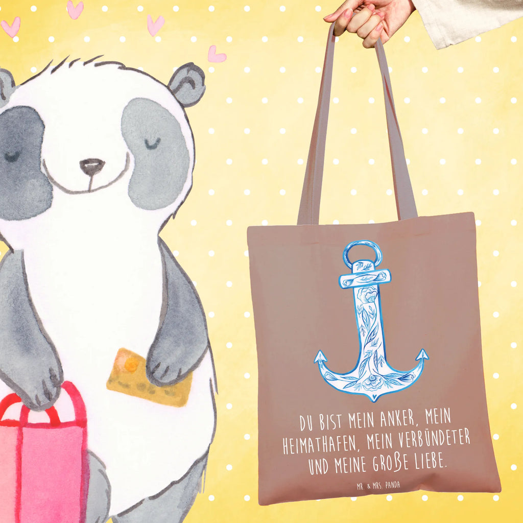 Tote bag anchor Blue cloth bag, Carrier bag, shopper, cotton bag, shoulder bag, shopping bag, jute bag, pouch, bag, small animals, cute, funny, cute animal motives, hand drawn, small world, funny sayings, good mood, happy, gifts, gift ideas, special gifts, animal lover, card