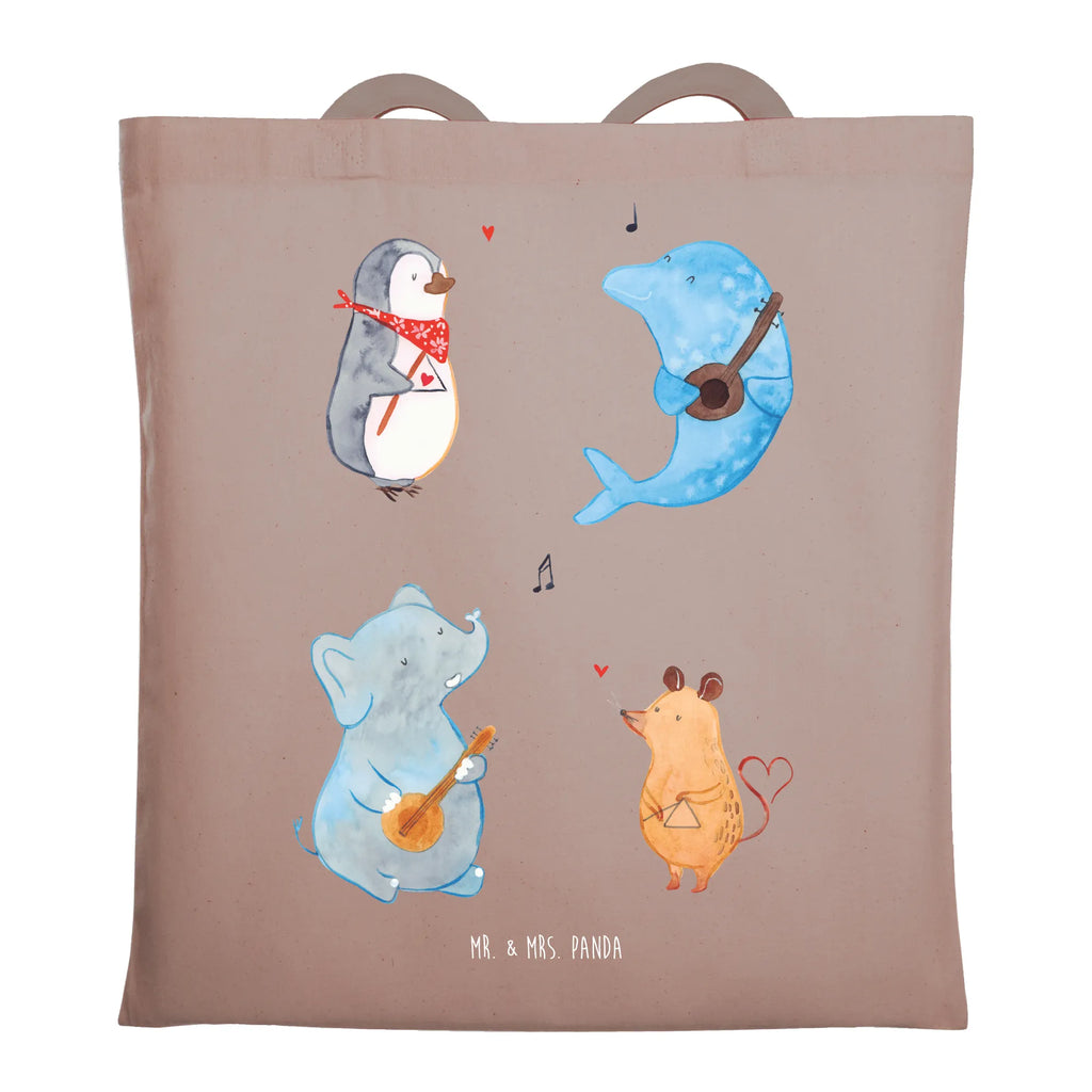 Torba Wielki zespół Beuteltasche, Stoffbeutel, Tasche, Jutebeutel, Tragetasche, Beutel, Badetasche, Strandtasche, Einkaufstüte, Umhängetasche, Laptoptasche, Jutetasche, Schultertasche, Einkaufstasche, Stofftasche, Shopper, Tiermotive, Gute Laune, lustige Sprüche, Tiere, Hund, Gitarre, Musikanten, Maus, Elefant, Triangel, Musik, Pinguin, Band, Delfin