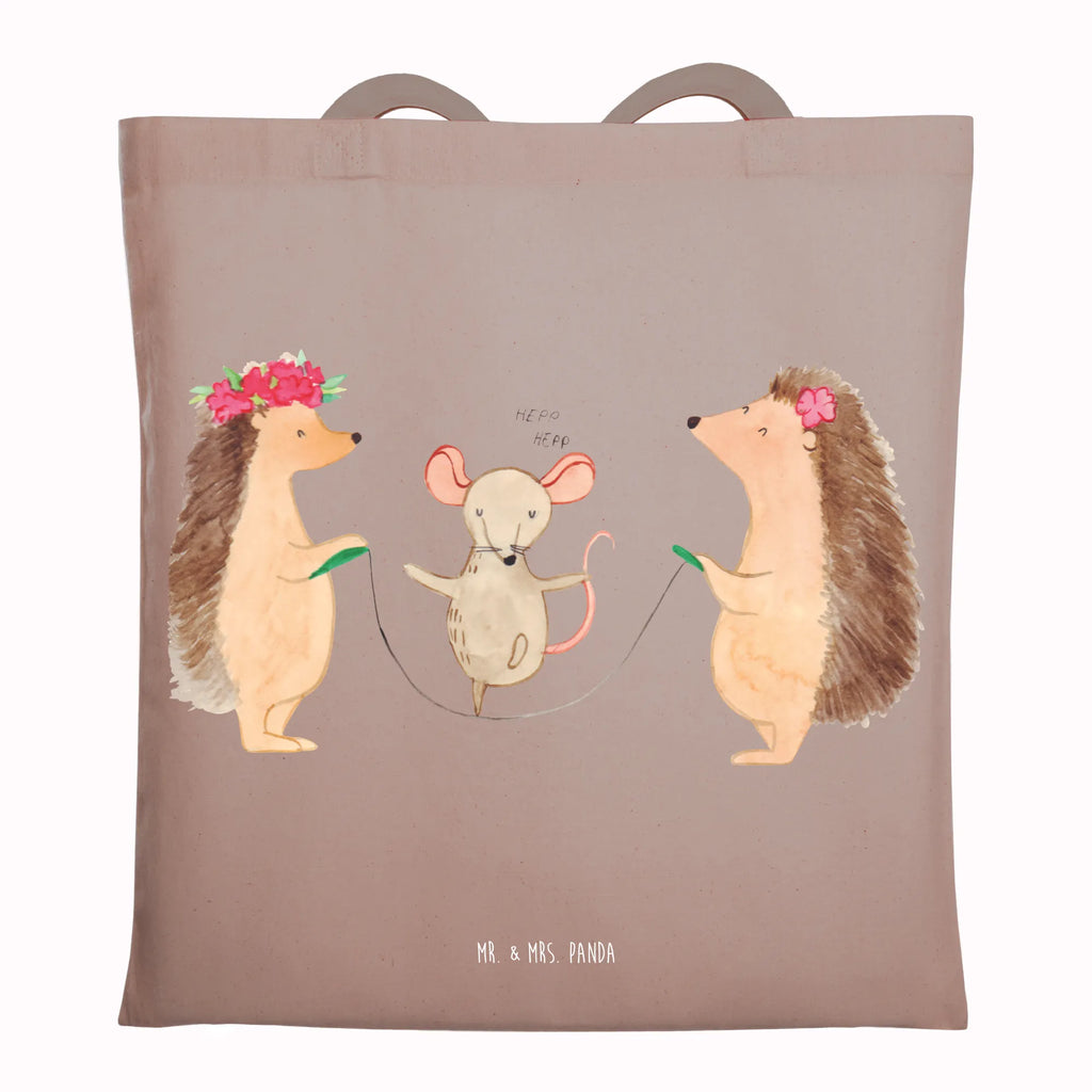 Tote bag Hedgehog skipping