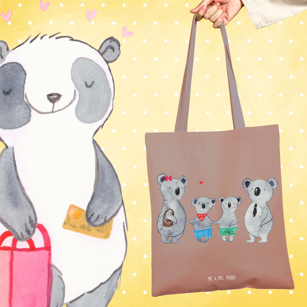 Tote bag Koala family with two kids shopper, shoulder bag, pouch, jute bag, cotton bag, shopping bag, Carrier bag, bag, cloth bag, Family, Father's Day, Mother's Day, brother, sister, Mom, Dad, family life, family, koala family, favourite family, family time, koala, koala bear, best family