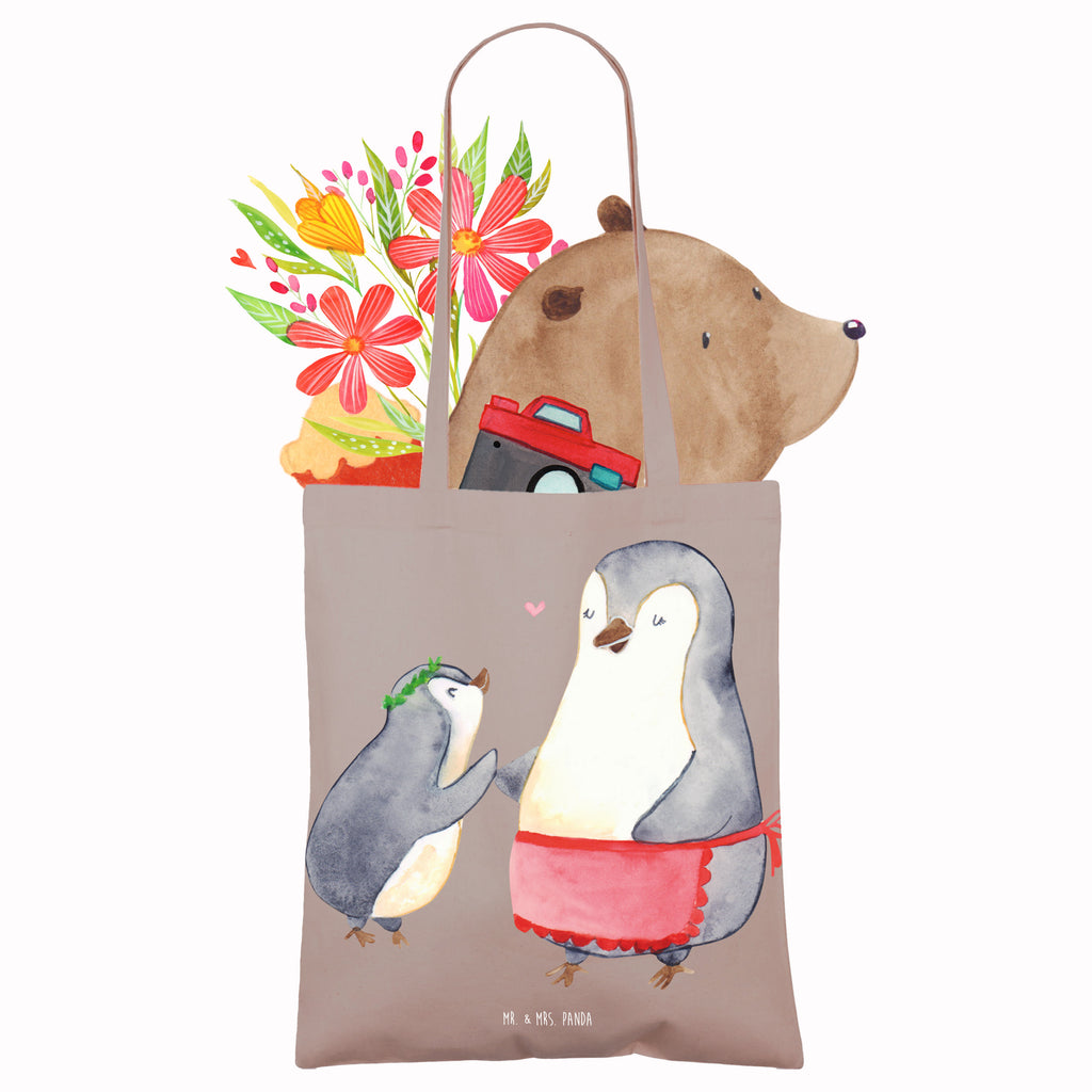 Tote bag Penguin with child bag, shoulder bag, jute bag, cotton bag, cloth bag, pouch, shopping bag, shopper, Carrier bag, Family, Father's Day, Mother's Day, brother, sister, Mom, Dad, Mother, Mummy, Mommy, Birthday, Gift