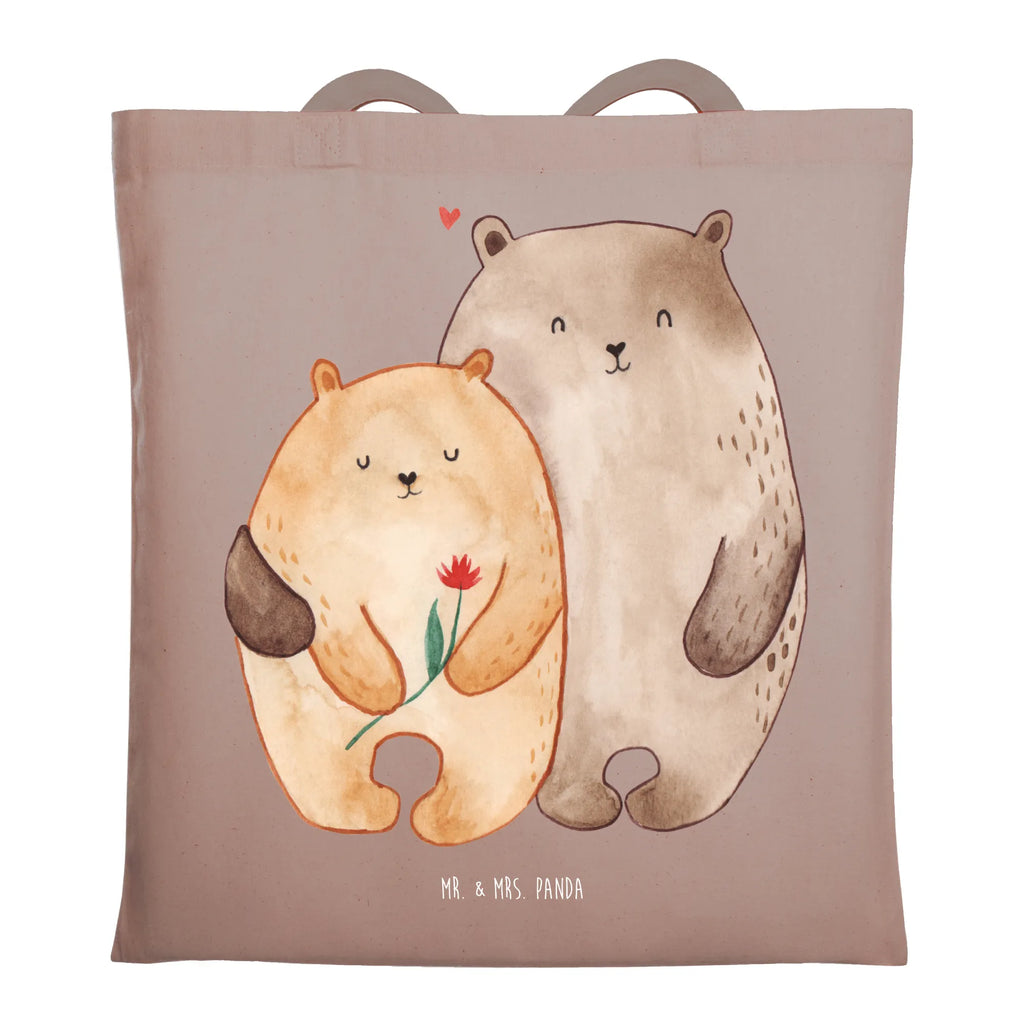 Tote bag Bears in love