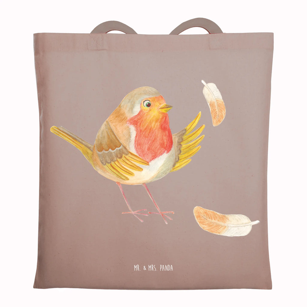 Tote bag robin feathers