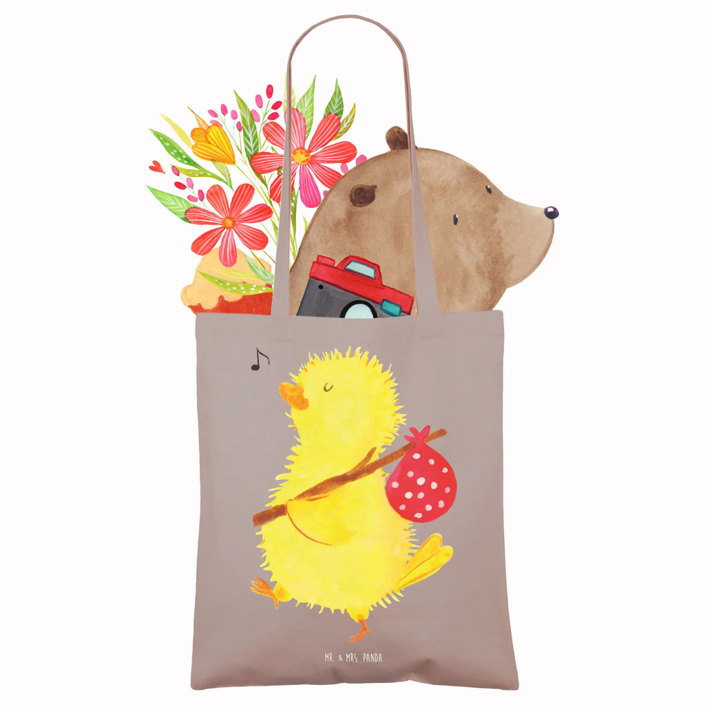 Tote bag chick wander Carrier bag, bag, cloth bag, jute bag, shopper, cotton bag, shopping bag, shoulder bag, pouch, Easter, Easter bunny, chick, Easter egg, Easter eggs, nonsense, globetrotters, egg, love, backpacker, time, spring fever, miracles, Easter greetings, happy Easter, greetings, time management, travelling, joy