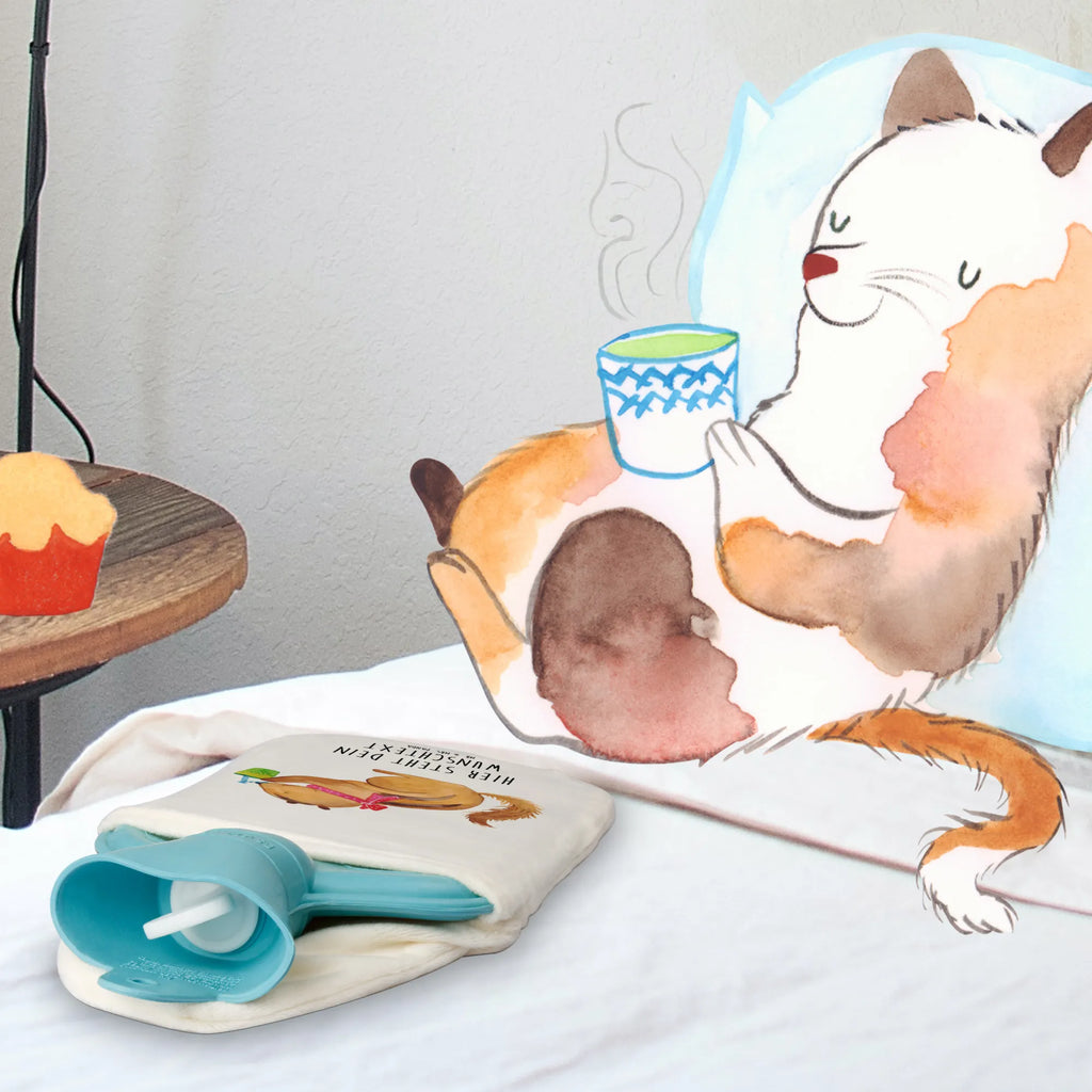 Personalised hot water bottle Squirrel smoothies small animals, cute, funny, cute animal motives, hand drawn, small world, funny sayings, good mood, happy, gifts, gift ideas, special gifts, animal lover, card, weight loss, Green smoothies, diet, squirrels, chipmunks