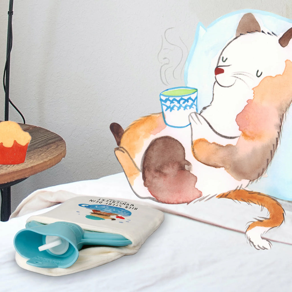 Personalised hot water bottle Moth foam bath small animals, cute, funny, cute animal motives, hand drawn, small world, funny sayings, good mood, happy, gifts, gift ideas, special gifts, animal lover, card, WC, bath, bathroom decoration, bathroom, goals, Moth, dreamy, cup, dreaming, time management, bubble bath, bathing