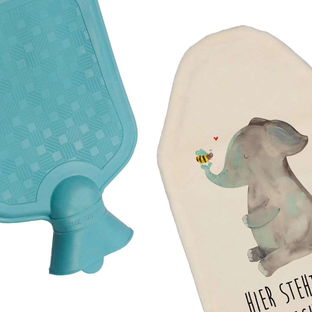 Personalisierte Wärmflasche Elefant & Biene Personalisierte Wärmflasche, Personalisierte Kinderwärmflasche, Personalisiertes Körnerkissen, Personalisiertes Wärmekissen, Kinder Wärmflasche mit Namen, Personalisierte Kinder Wärmflasche, Wärmflasche mit Namen, Wärmflaschenbezug mit Namen, Personalisierter Wärmflaschenbezug, Kinderwärmflasche mit Namen, Körnerkissen mit Namen, Wärmekissen mit Namen, Personalisierte Wärmflasche mit Bezug, Tiermotive, Gute Laune, lustige Sprüche, Tiere, Elefant, Liebesspruch, Biene, Jahrestag, Liebe, Hochzeitsgeschenk, Heiratsantrag, Liebesgeschenk, Liebesbeweis