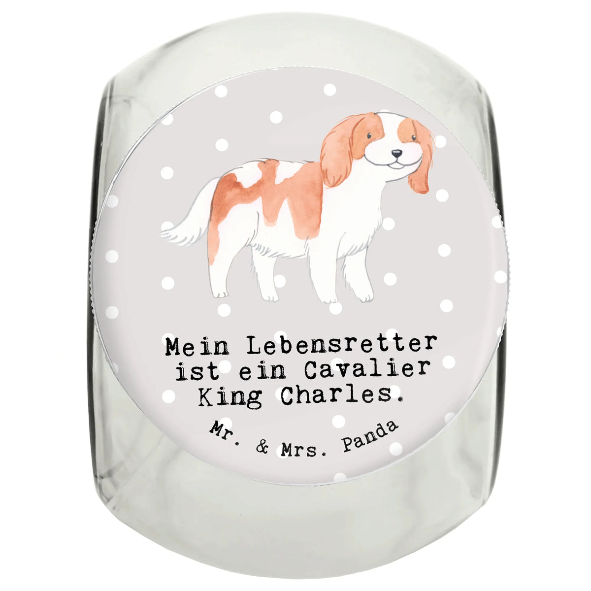 Leckerli Glas Cavalier King Charles Spaniel Lebensretter Snackdose, Hundeleckerli Glas, glasbehälter, Leckerli Glas Hund, Katzenleckerli Glas, Keksdose, Leckerli Glas, Dose, aufbewahrungsglas, Vorratsbehälter, Leckerli Dose, Bonbonglas, Vorratsglas, Hundeleckerlies Behälter, Aufbewahrungsdose, Dekoglas, schraubglas, Tierfutterbehälter, leckerlidose, Leckerli Glas Katze, Futterdose, Glasdose, Hund, Welpe, Hunderasse, Tierfreund, Geschenk, Hundebesitzer, Schenken, Rassehund, Cavalier King Charles Spaniel