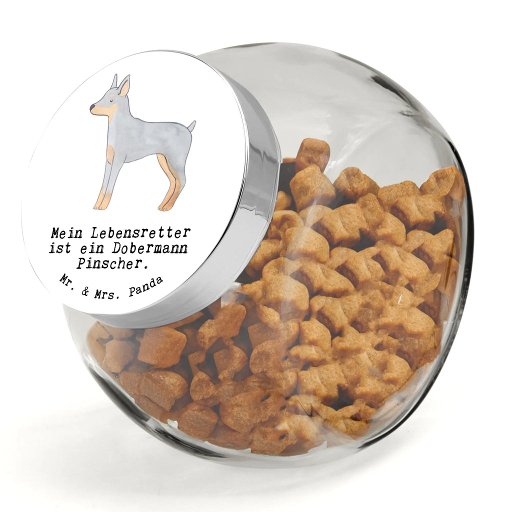 Leckerli Glas Dobermann Pinscher Lebensretter Hundeleckerlies Behälter, Leckerli Glas Hund, Leckerli Glas Katze, Leckerli Glas, Leckerli Dose, Welpe, Hunderasse, Hundebesitzer, Schenken, Geschenk, Rassehund, Tierfreund, Hund, Dobermann Pinscher