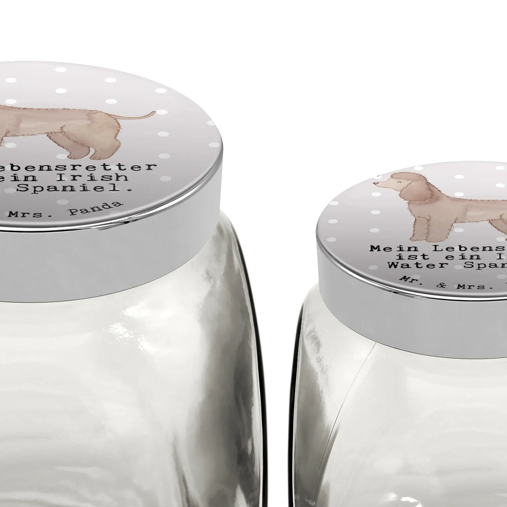 Leckerli Glas Irish Water Spaniel Lebensretter Leckerli Glas, Hundeleckerlies Behälter, Leckerli Glas Katze, Leckerli Glas Hund, Leckerli Dose, Hunderasse, Hund, Hundebesitzer, Rassehund, Tierfreund, Geschenk, Welpe, Schenken, Irish Water Spaniel, Jagdhund