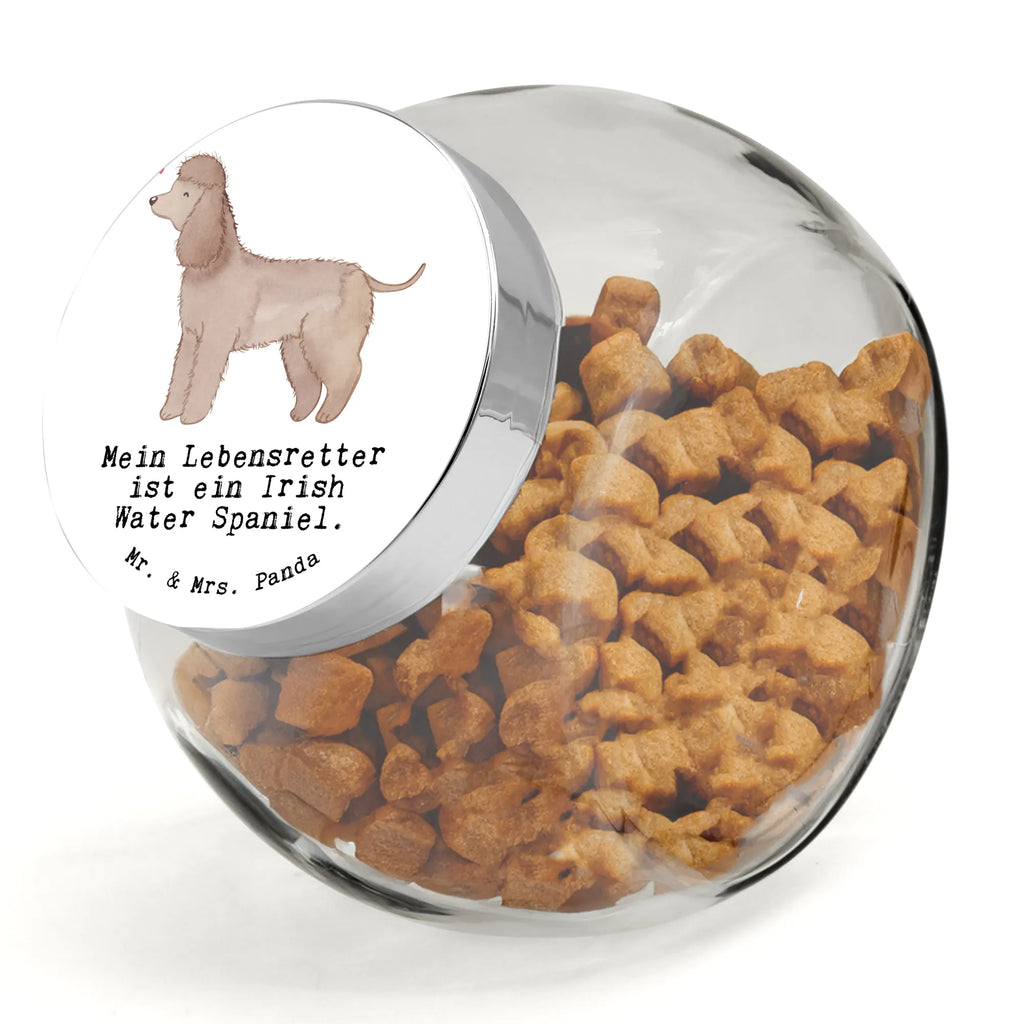 Leckerli Glas Irish Water Spaniel Lebensretter Leckerli Glas, Hundeleckerlies Behälter, Leckerli Glas Katze, Leckerli Glas Hund, Leckerli Dose, Hunderasse, Hund, Hundebesitzer, Rassehund, Tierfreund, Geschenk, Welpe, Schenken, Irish Water Spaniel, Jagdhund