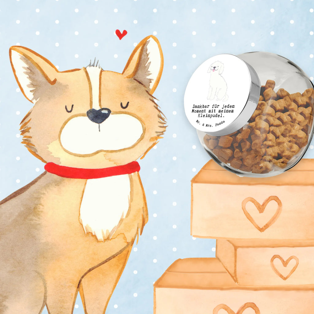 Leckerli Glas Kleinpudel Moment Hundeleckerlies Behälter, Leckerli Glas, Leckerli Dose, Leckerli Glas Katze, Leckerli Glas Hund, Welpe, Hunderasse, Hundebesitzer, Schenken, Geschenk, Rassehund, Tierfreund, Hund, Kleinpudel, Pudel