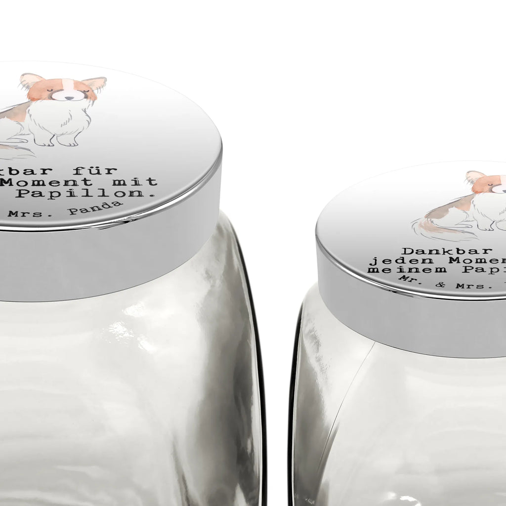 Leckerli Glas Papillon Moment Leckerli Glas Katze, Hundeleckerlies Behälter, Leckerli Glas, Leckerli Glas Hund, Leckerli Dose, Welpe, Hunderasse, Hundebesitzer, Schenken, Geschenk, Rassehund, Tierfreund, Hund, Kontinentaler Zwergspaniel, Papillon
