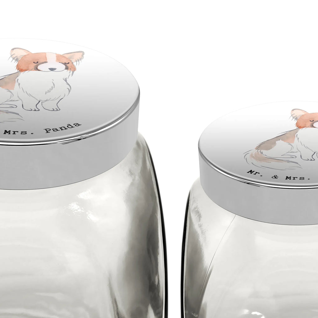 Leckerli Glas Papillon Moment Leckerli Glas Katze, Hundeleckerlies Behälter, Leckerli Glas, Leckerli Glas Hund, Leckerli Dose, Welpe, Hunderasse, Hundebesitzer, Schenken, Geschenk, Rassehund, Tierfreund, Hund, Kontinentaler Zwergspaniel, Papillon