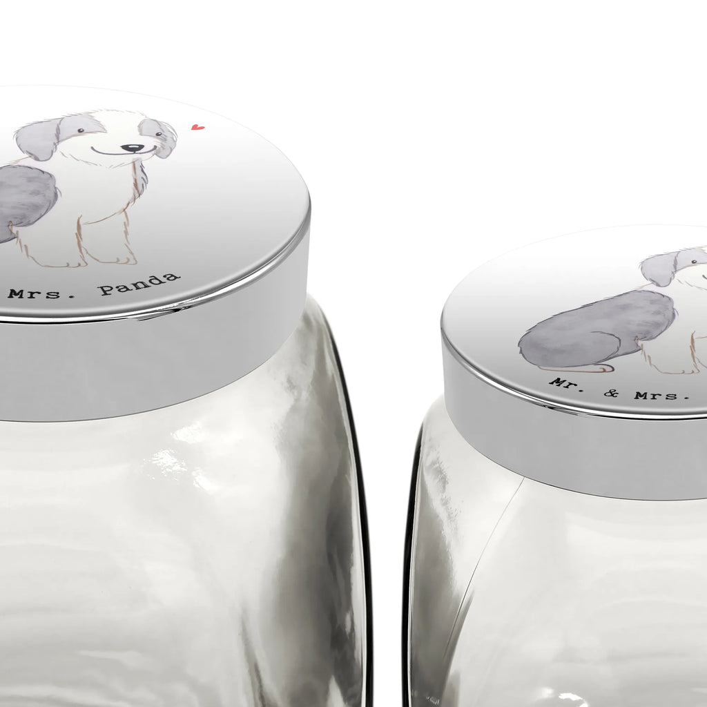 Leckerli Glas Bearded Collie Lebensretter Leckerli Dose, Leckerli Glas, Leckerli Glas Katze, Leckerli Glas Hund, Hundeleckerlies Behälter, Hund, Hunderasse, Rassehund, Hundebesitzer, Geschenk, Tierfreund, Schenken, Welpe, Bearded Collie, britischer Hütehund