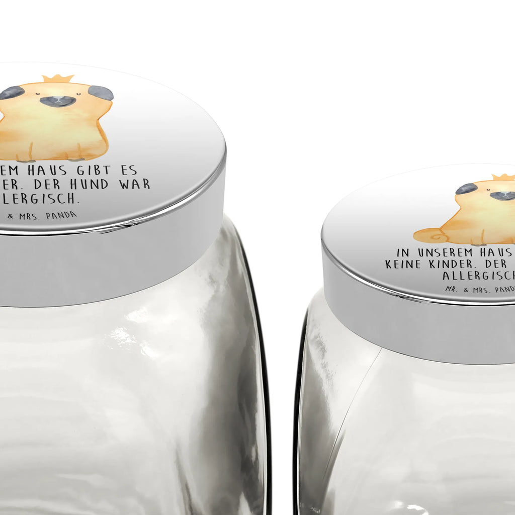 Treat Jar pug Crown Leckerli Glas, Leckerli Glas Katze, Leckerli Dose, Hundeleckerlies Behälter, Leckerli Glas Hund, Hund, Hundemotiv, Haustier, Hunderasse, Tierliebhaber, Hundebesitzer, Sprüche, Mops, Hausregel, Hundebesitzer. Spruch, lustig, allergisch, kinderlos
