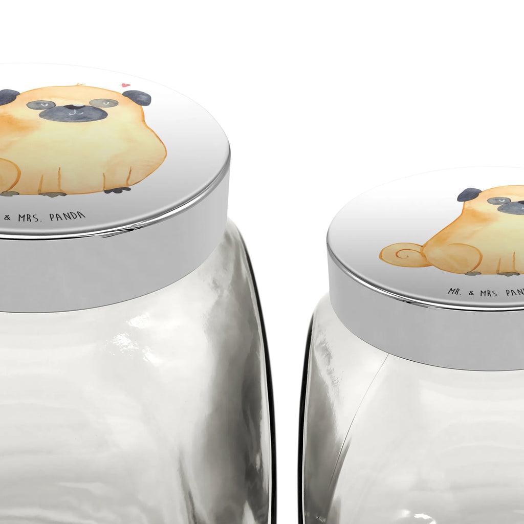 Treat Jar Pug dog, mutt, hound, woof, dog mama, dog breed, love dogs, love for dogs, dog decorative items, bag with dog print, funny gifts for dog owners, what do you give a dog lover, Christmas gifts for dogs, gifts for dogs, dog sayings, dog love, Pug, love