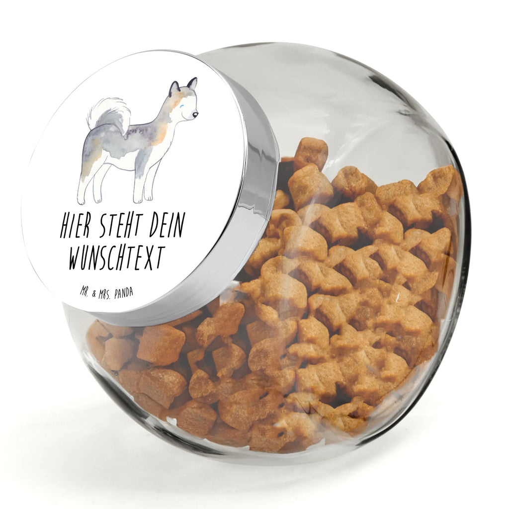 Personalized Treat Jar Siberian Husky Moment Personalisiertes Leckerliglas, Personalisiertes Leckerli Glas, Personalisierte Leckerli Dose, Personalisierter Hundeleckerlies Behälter, Personalisiertes Leckerli Glas Hund, Personalisiertes Leckerli Glas Katze, Hund, Hunderasse, Rassehund, Hundebesitzer, Geschenk, Tierfreund, Schenken, Welpe, Siberian Husky
