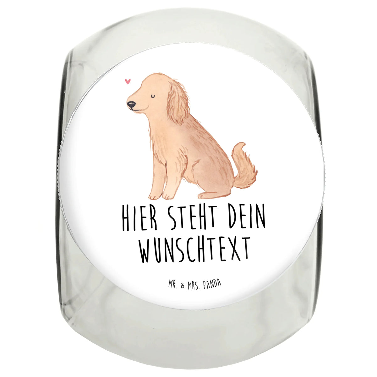 Personalisiertes Leckerli Glas Cocker Spaniel Moment Personalisiertes Leckerliglas, Leckerli Glas personalisiert, Leckerlidose personalisiert, Personalisierte Leckerlidose, Personalisiertes Leckerli Glas, Personalisierte Leckerli Dose, Geschenk, Schenken, Hund, Hunderasse, Rassehund, Hundebesitzer, Tierfreund, Welpe, Englische Cockerspaniel, Cocker Spaniel