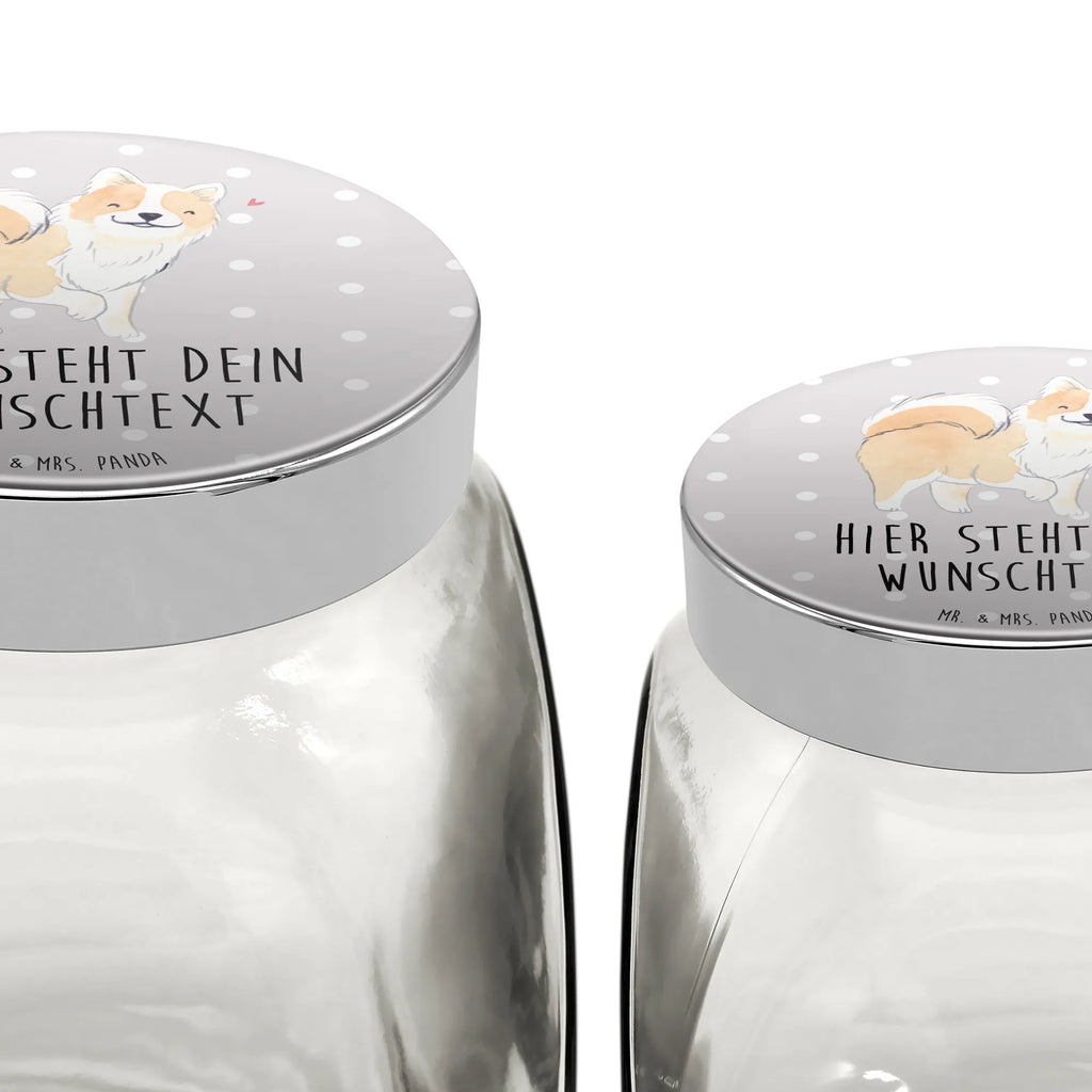 Personalized Treat Jar Icelandic Sheepdog Lifesaver Dog, dog breed, purebred dog, dog owner, gift, animal lover, giving, puppy