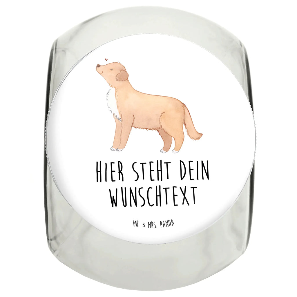 Personalized Treat Jar Nova Scotia Duck Lifesaver Dog, dog breed, purebred dog, dog owner, gift, animal lover, giving, puppy