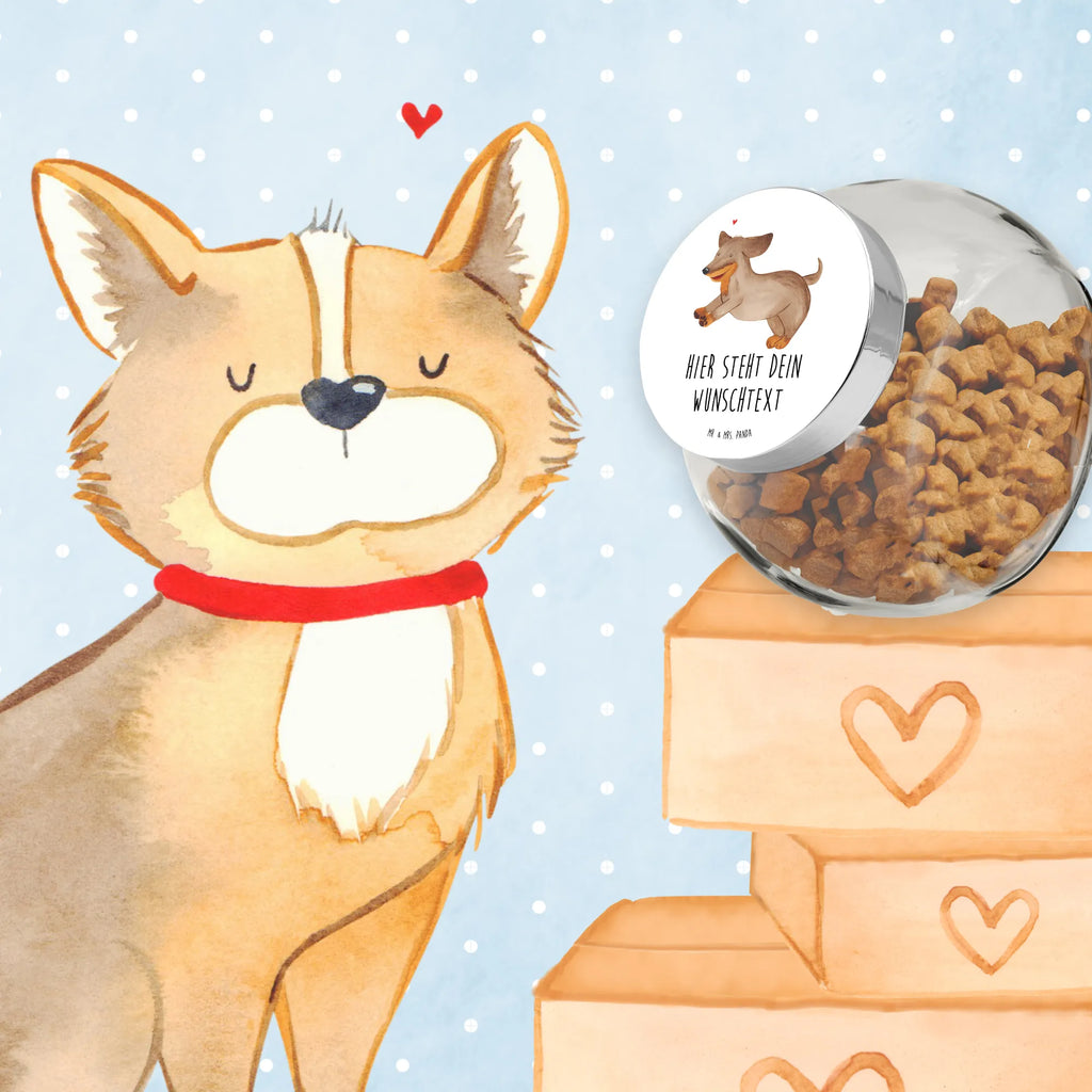 Personalisiertes Leckerli Glas Hund Dackel fröhlich Personalisiertes Leckerli Glas Katze, Personalisierte Leckerli Dose, Personalisiertes Leckerli Glas, Personalisierter Hundeleckerlies Behälter, Personalisiertes Leckerli Glas Hund, Personalisiertes Leckerliglas, Hund, Hundemotiv, Haustier, Hunderasse, Tierliebhaber, Hundebesitzer, Sprüche, Dachshund, Dackel, happy dog, Hunde