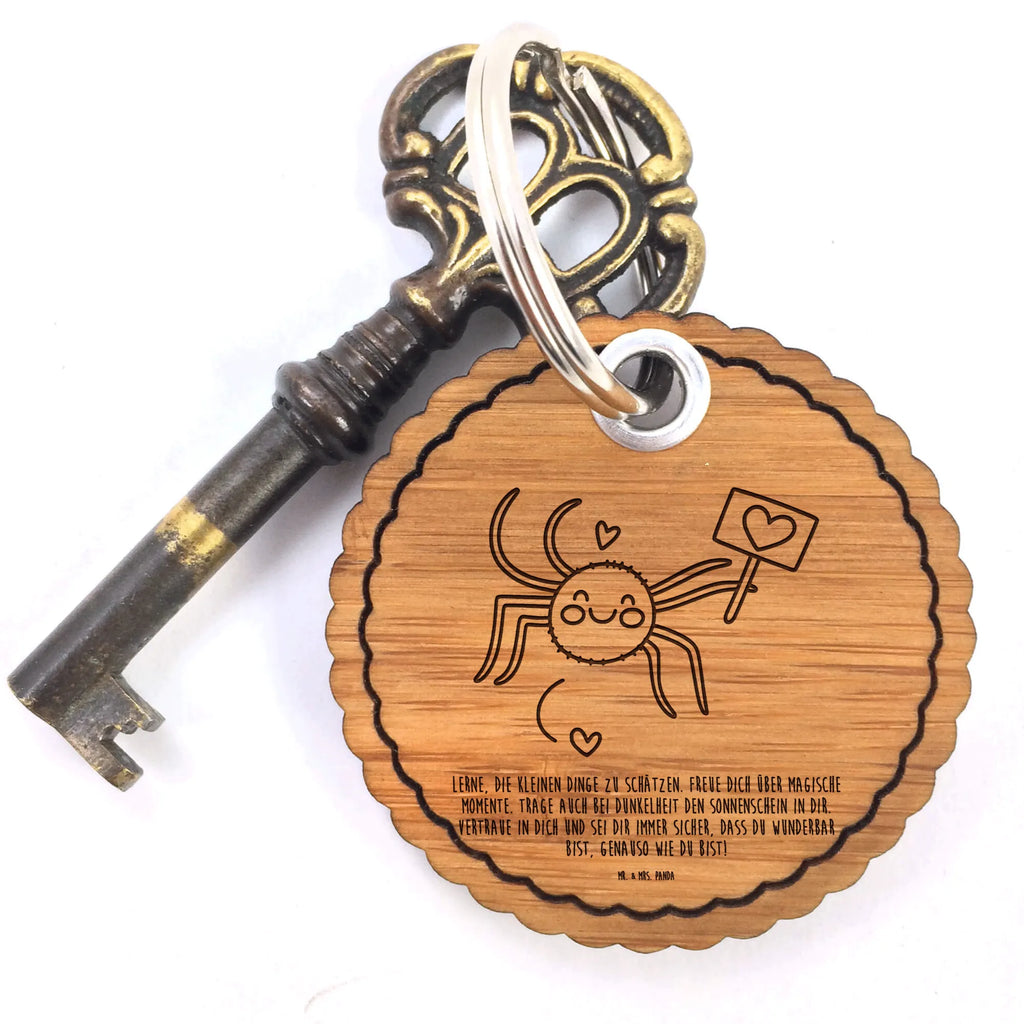 Wavy key ring Spider Agatha Motivation Schlüsselband, Schlüsselanhänger, Anhänger, Taschenanhänger, Glücksbringer, Spinne Agathe, Spinne, Agathe, Videos, Merchandise, Dankeschön, Motivation, Glück, Liebe, Vertrauen