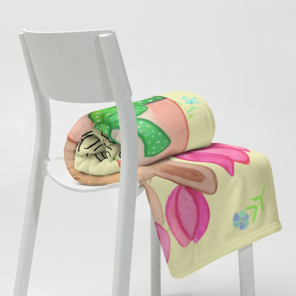 Blanket Rabbit Tulips Tagesdecke, Sofadecke, Decke, Wolldecke, Wohndecke, Ostern, Osterhase, Ostergeschenke, Osternest, Osterdeko, Geschenke zu Ostern, Ostern Geschenk, Ostergeschenke Kinder, Ostern Kinder, Tulpen, Alternative zu Blumen, Hase, Blumenstrauß, Ostergeschenk