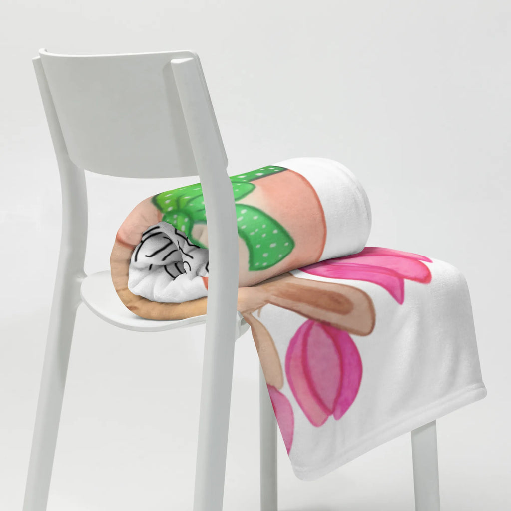 Blanket Rabbit Tulips Tagesdecke, Sofadecke, Decke, Wolldecke, Wohndecke, Ostern, Osterhase, Ostergeschenke, Osternest, Osterdeko, Geschenke zu Ostern, Ostern Geschenk, Ostergeschenke Kinder, Ostern Kinder, Tulpen, Alternative zu Blumen, Hase, Blumenstrauß, Ostergeschenk