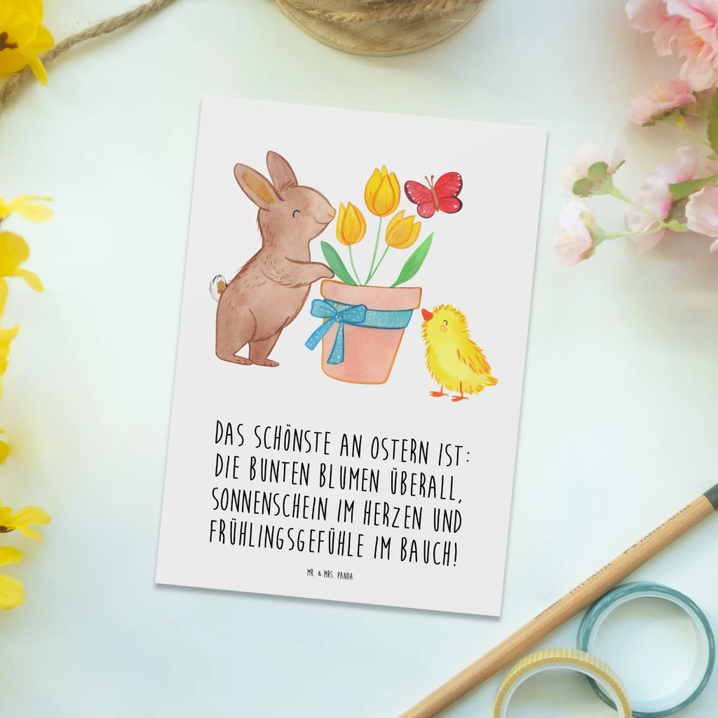 Postcard Rabbit Chick paper, card, gift, invitation card, postcards, invitation, Postcard, gift card, letter, Easter, Easter bunny