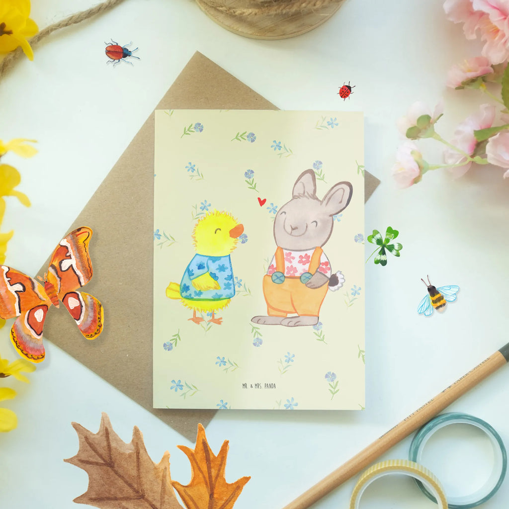 Greetings card Easter Friendship wedding card, invitation card, folding card, greeting card, birthday card, Easter, Easter bunny, Easter eggs, Easter greetings, chick, Easter gifts, token of love, bunny, love, spring, spring fever, friendship, Easter chick