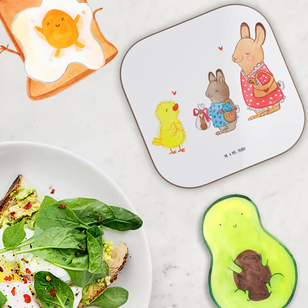 Square coaster Easter Gifts party, Coasters, gift, glass coasters, breakfast, gifts, presents, Easter, Easter bunny, Easter eggs, spring, Easter greetings, rabbit, chocolate bunny, Easter gifts, chick, spring fever