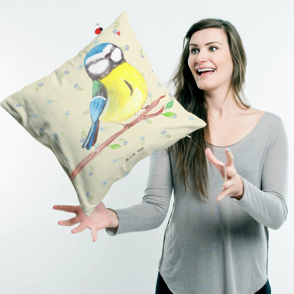Cushion Bird blue tit Kissenhülle, Kopfkissen, Sofakissen, Dekokissen, Motivkissen, sofakissen, sitzkissen, Kissen, Kissenbezüge, Kissenbezug 40x40, Kissen 40x40, Kissenhülle 40x40, Zierkissen, Couchkissen, Dekokissen Sofa, Sofakissen 40x40, Dekokissen 40x40, Kopfkissen 40x40, Kissen 40x40 Waschbar, Ostern, Osterhase, Ostergeschenke, Osternest, Osterdeko, Geschenke zu Ostern, Ostern Geschenk, Ostergeschenke Kinder, Ostern Kinder, Ostergrüße, Blaumeise, Vogel, liebe Grüße, Frühling, Frühlingsgefühle, Osterzeit