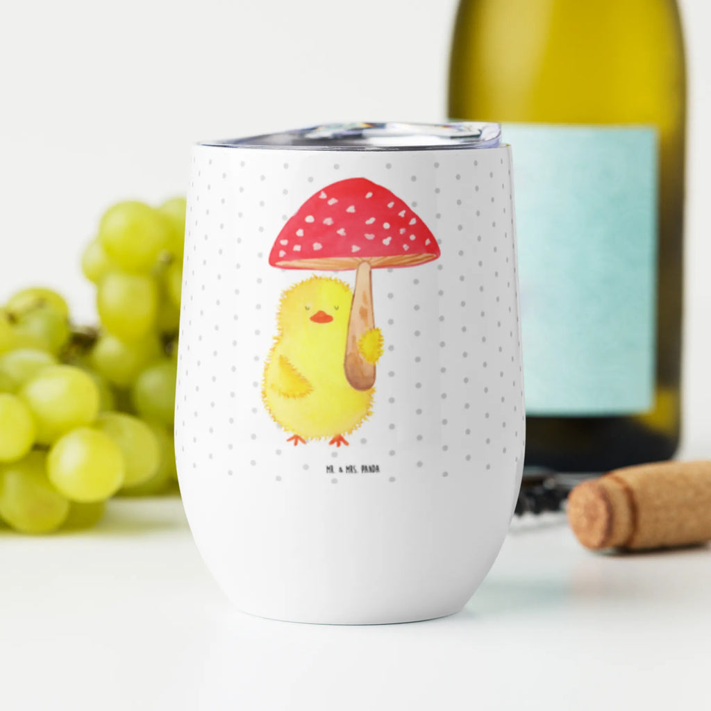 Kieliszek do wina pisklę muchomor czerwony Wielkanoc, zajączek wielkanocny, prezenty wielkanocne, gniazdo wielkanocne, dekoracje wielkanocne, prezenty na Wielkanoc, prezent wielkanocny, prezenty wielkanocne dla dzieci, Wielkanoc dla dzieci